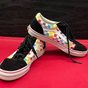 Rainbow Old Skool Vans